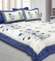 Double Bed Printed Bed Sheet 