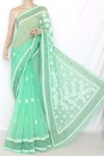 Fancy Designer Lucknowi Saree by Deepak Saree Centre