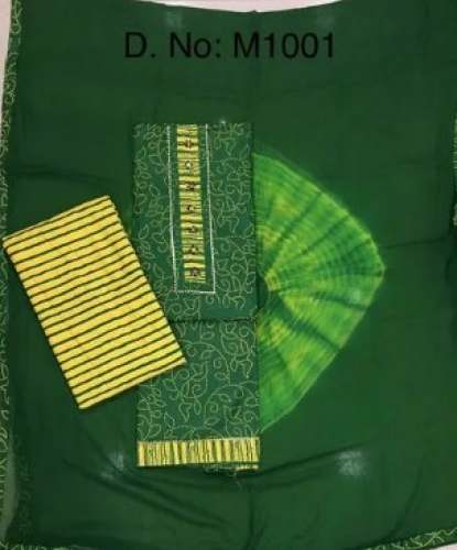 New Collection Green Dress Material For Women