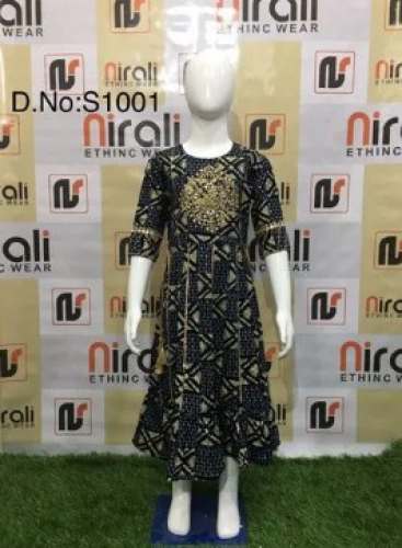 New Kids Printed Frock At Wholesale Price by Nirali Selection
