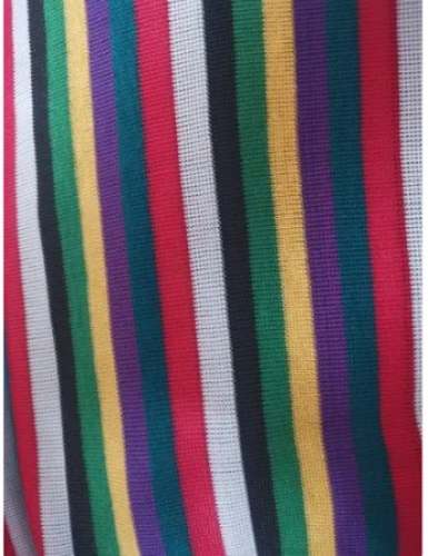 Multicolor 100% Cotton Rib Fabric by Sunil Kniting Industries