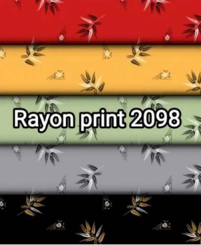 New Collection Rayon 58 inch Fabric 