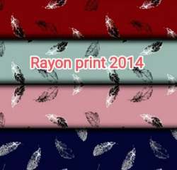 New Fancy Printed Rayon Fabric 