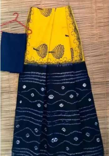 Ladies Cotton  Mulmul Saree by Bhagwati Hand Printers