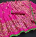 Ladies Party wear Jute Saree by Vipra Designer thumb 2