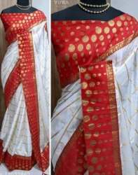 Zari Work Party Wear Saree 