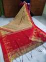 Ladies Madhubuni Silk Cotton Saree thumb 1
