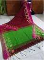 Ladies Madhubuni Silk Cotton Saree thumb 2