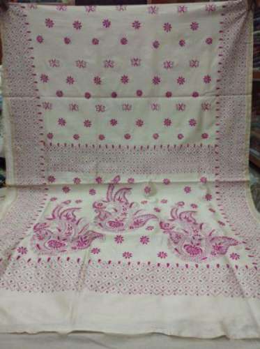 Ladies Printed Cotton Saree by Maa Kali Textile
