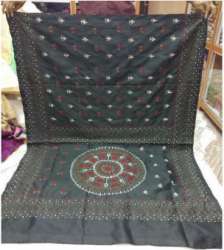 Ladies Stylish Kantha Stitch Saree