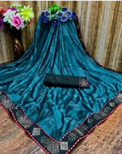 Ladies Banarasi Silk Saree by Verifastore