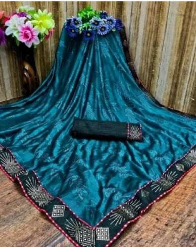 Ladies Banarasi Silk Saree by Verifastore