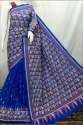Blue Banglory Silk Kantha Saree 