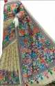 Gorgeous Kantha Tussar Silk Saree 