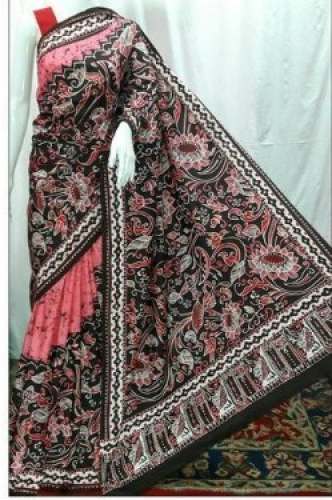 Latest Batik Printed Banglory Silk Saree  by Barsha Silpayan