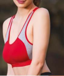 New Collection Red Sports Bra For Women