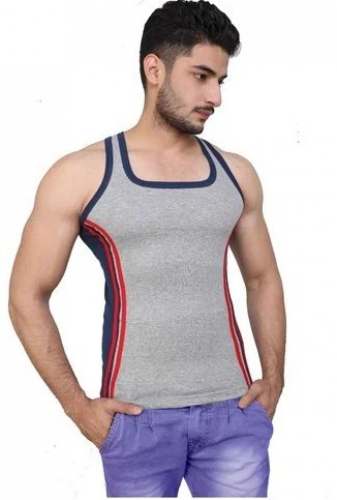 Slim Fit Mens Gym Vest  by Poonam Suppliers LLP