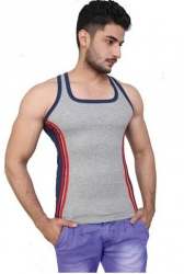 Slim Fit Mens Gym Vest 