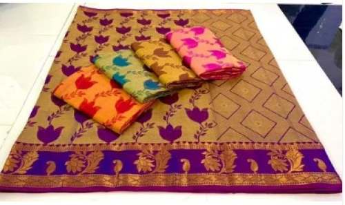 Dhupion Silk Jacquard Saree 