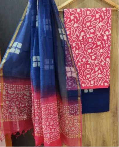 Ladies Kota Silk Dress Material by Megha Creations