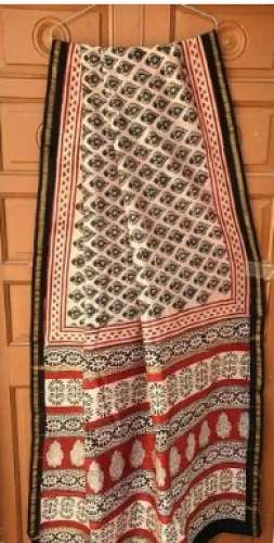 Chanderi Silk Shibori Print Saree
