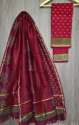 Latest Chanderi Silk Dress Material  thumb 1