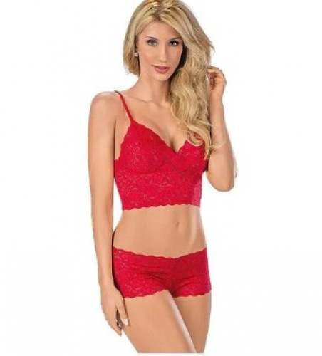 Fancy Red Bikni Set For Women by Urmilamarketing