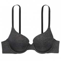 Fancy Black Padded Bra For Women
