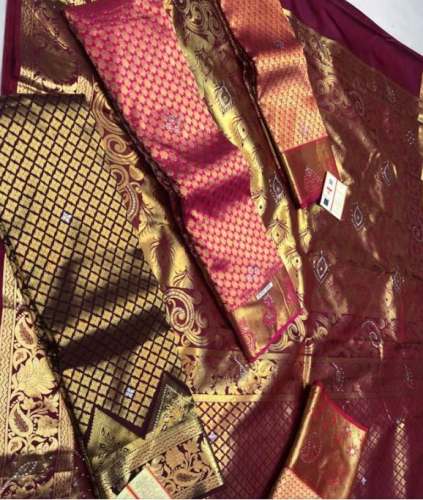 Pure Silk Wedding Saree For Women by Shree Saree Mandir