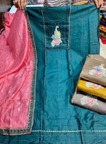 Fancy Jam Cotton Dress Material by Eva Collection