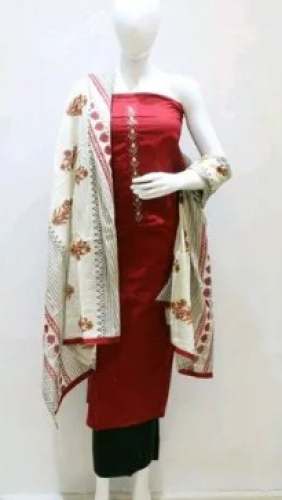 Pure Cotton Cambric Dress Material 