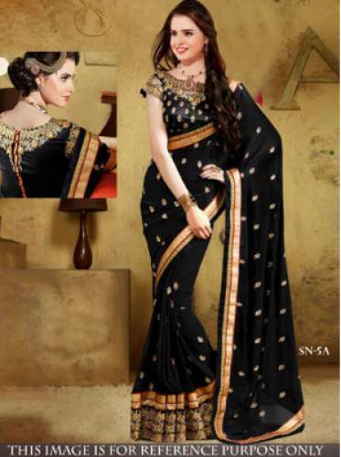 SN-5-A Ladies Party Wear Saree by Sagar Impex