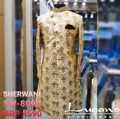 Groom Wedding Sherwani by Lugano Fashion