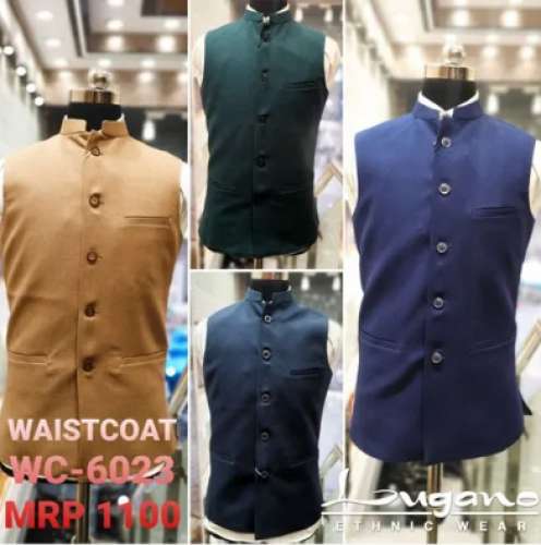 WC-6023 Mens Fancy Waistcoat by Lugano Fashion