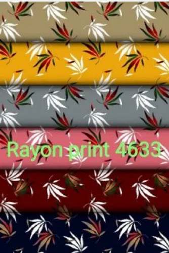 Fancy Printed 17kg Rayon Fabric  by M SURESH FAB TEX REGD 