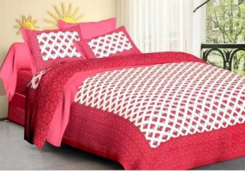 Jaipuri Cotton Double Bedsheet