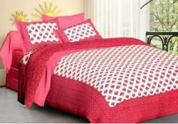 Jaipuri Cotton Double Bedsheet