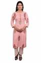 Jaipuri Cotton Kurti Pant Set