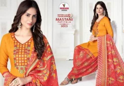 Georgette Dress Material by Mastani Patiyala vol 9 by Taiba Collections