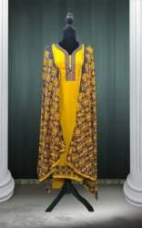 Fancy Embroidered Dress Material by SNK Enterprise