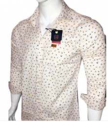 Regular Fit Cotton Printed Shirt 