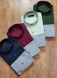 Party wear Chinese Linen Shirt-Hoodwink Designer 