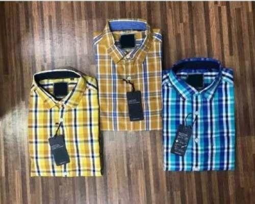 Casual Cotton Checks Shirt for Mens  by South Zone Apparels