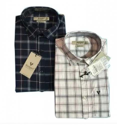 Cotton Checks Mens Shirt 