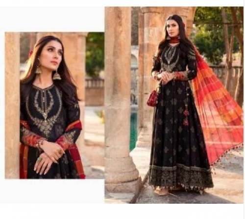 Designer Maria B Lawn pakistani Sui  by Munaz Collection