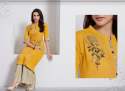 buy-new-collection-yellow-kurti-for-women