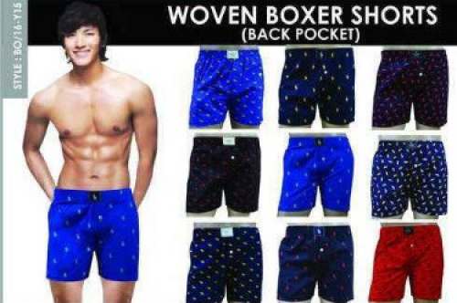 Printed Woven Boxer shorts 