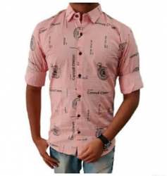 Full Sleeve Casual Printed Men Shirt 