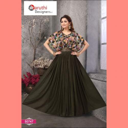 Designer Party Wear Gown  by Maruthi designers