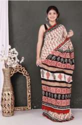 Ladies Cotton Mulmul Saree